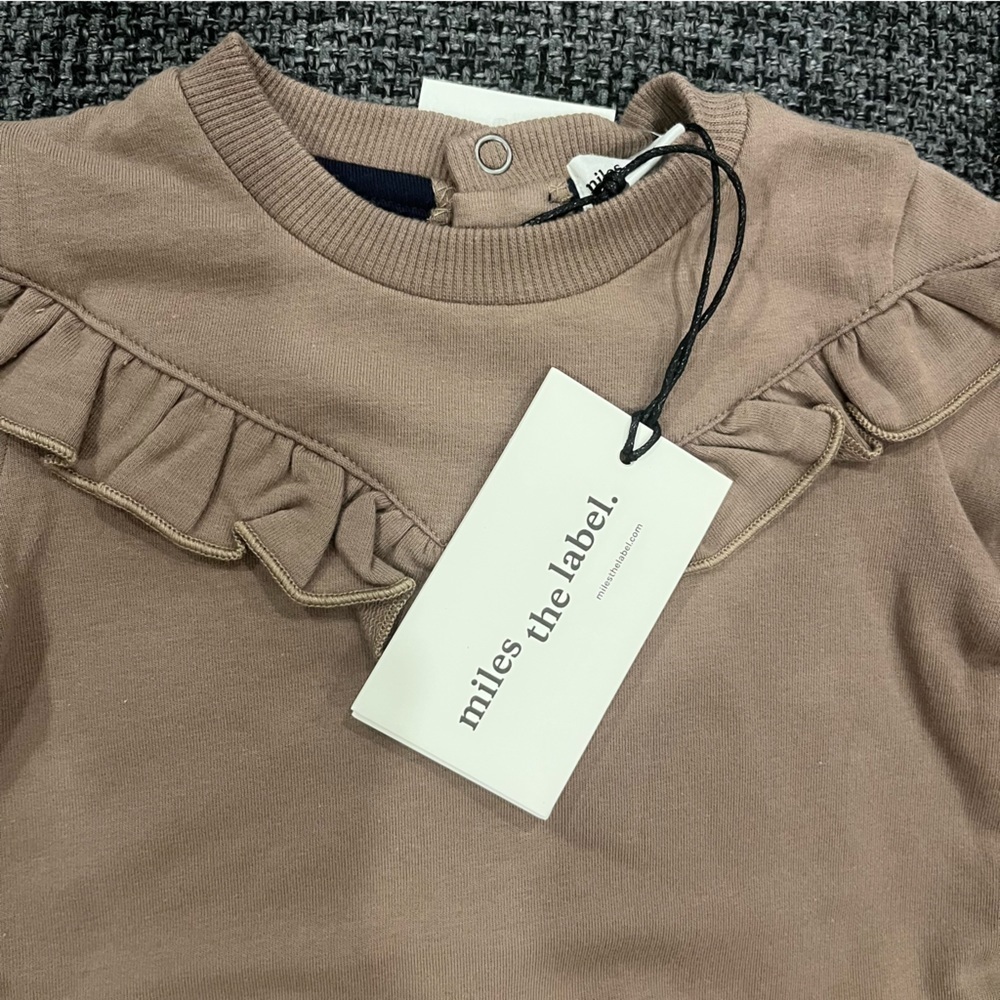 NWT Miles the Label Ruffle Sweater Dress - Picture 6 of 11